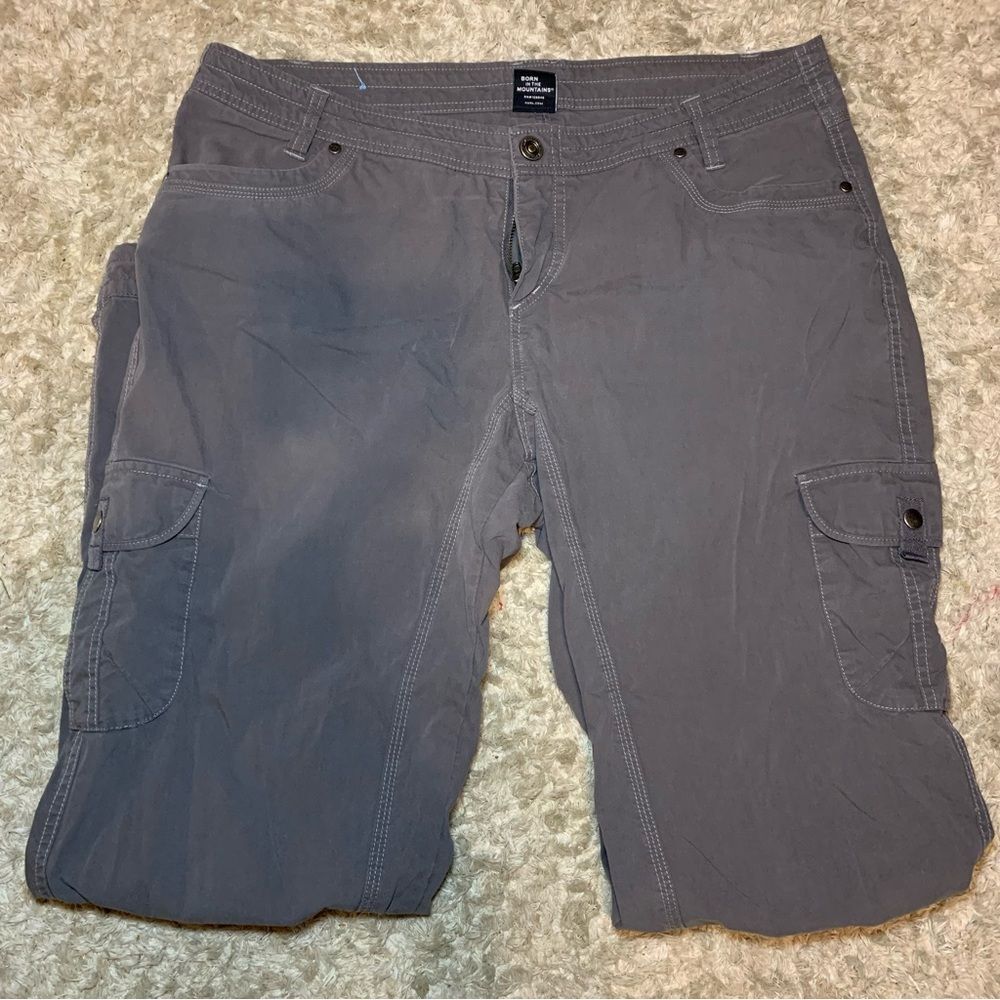 Kuhl splash roll up cargo pant womans 16 outdoor hiking travel